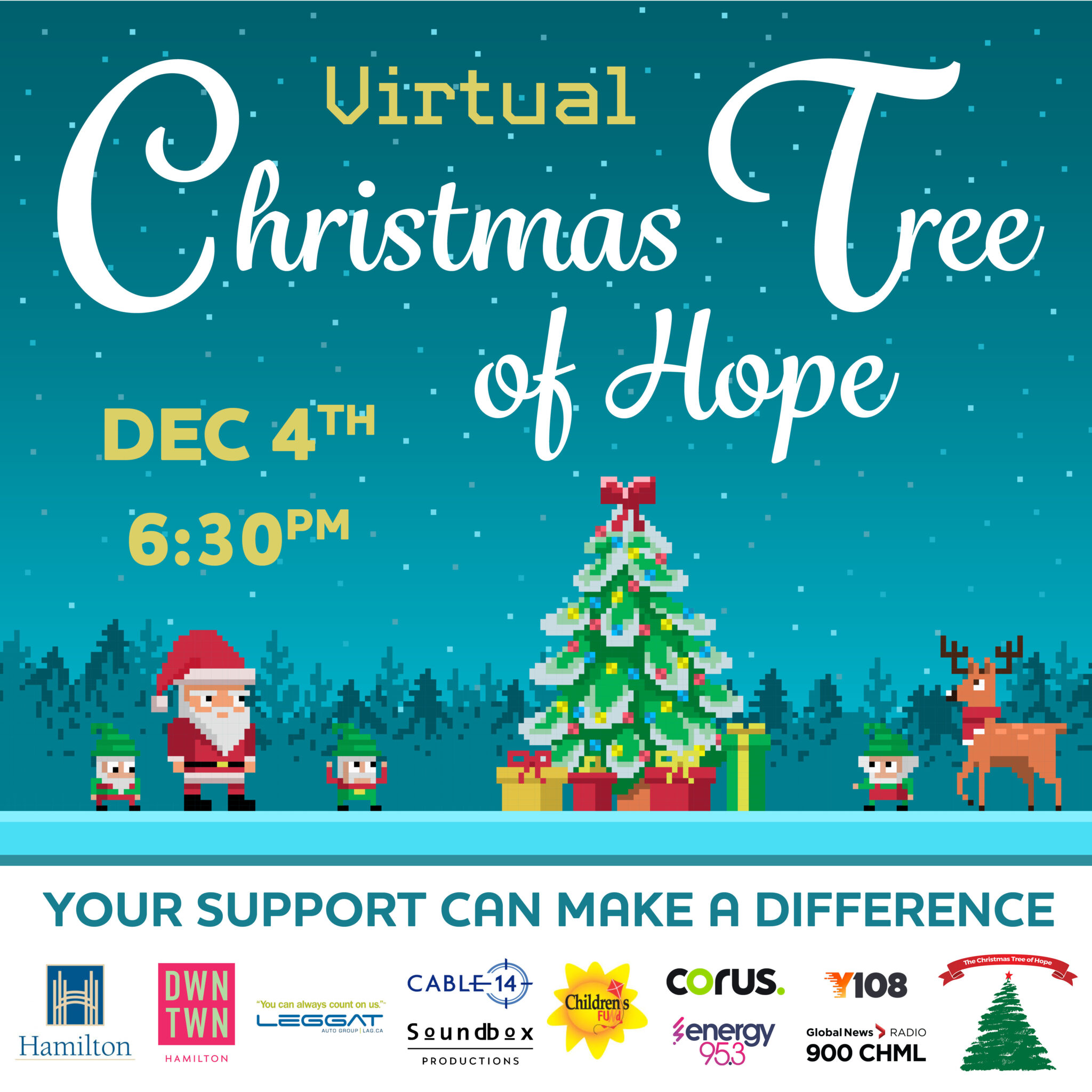 2020 Christmas Tree of Hope Virtual Lighting & Concert Downtown